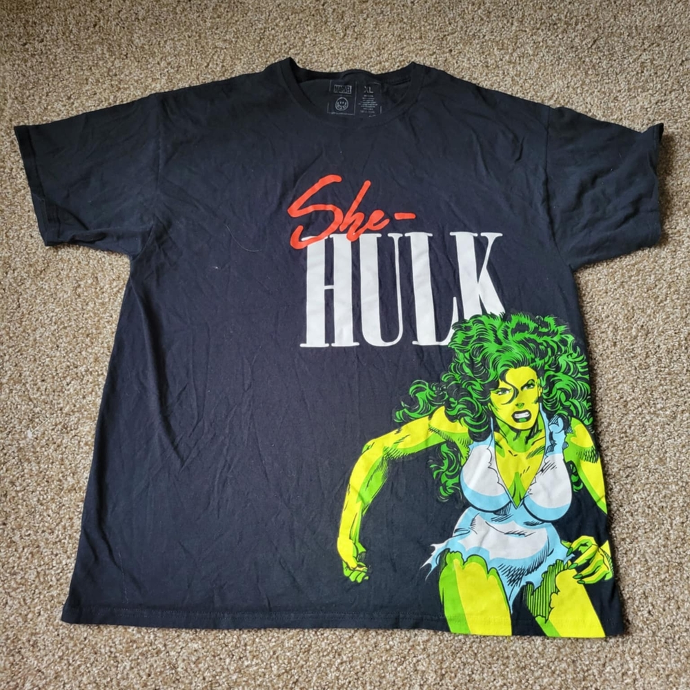 Black She-Hulk Graphic T-Shirt - Picture 5 of 10